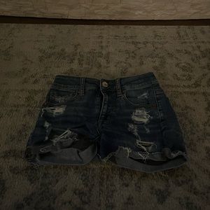 AE super stretch denim shorts